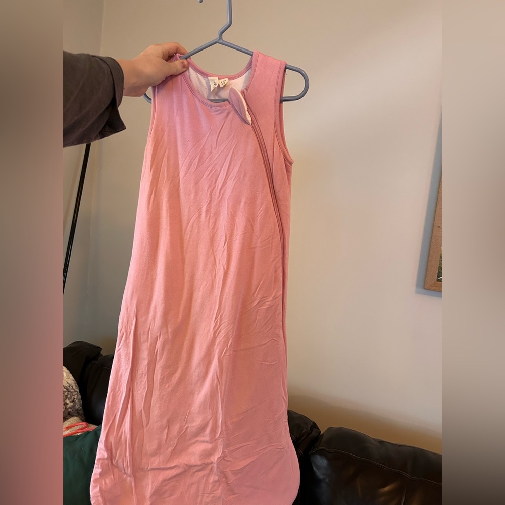 Retired pink Kyte baby sleep sack.